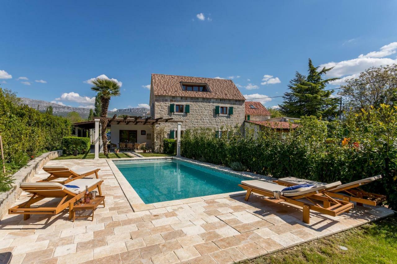 Villa Draga Paradise Pool Villa In Split Solin Exterior photo